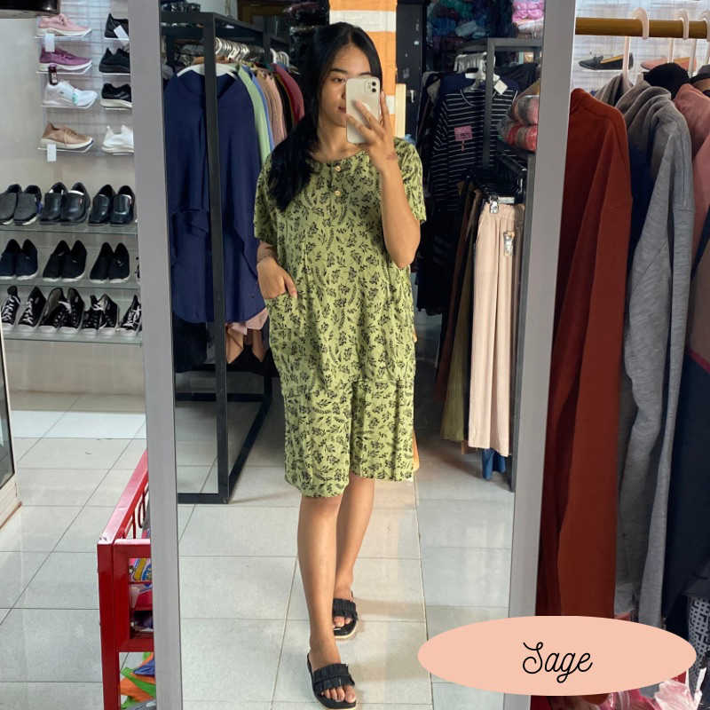 One Set Rayon Lengan Pendek