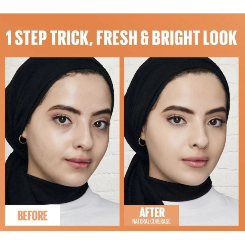 Maybelline Fit Me Fresh Tint 3In1 Foundation With Sunscreen SPF 50 - 30ml