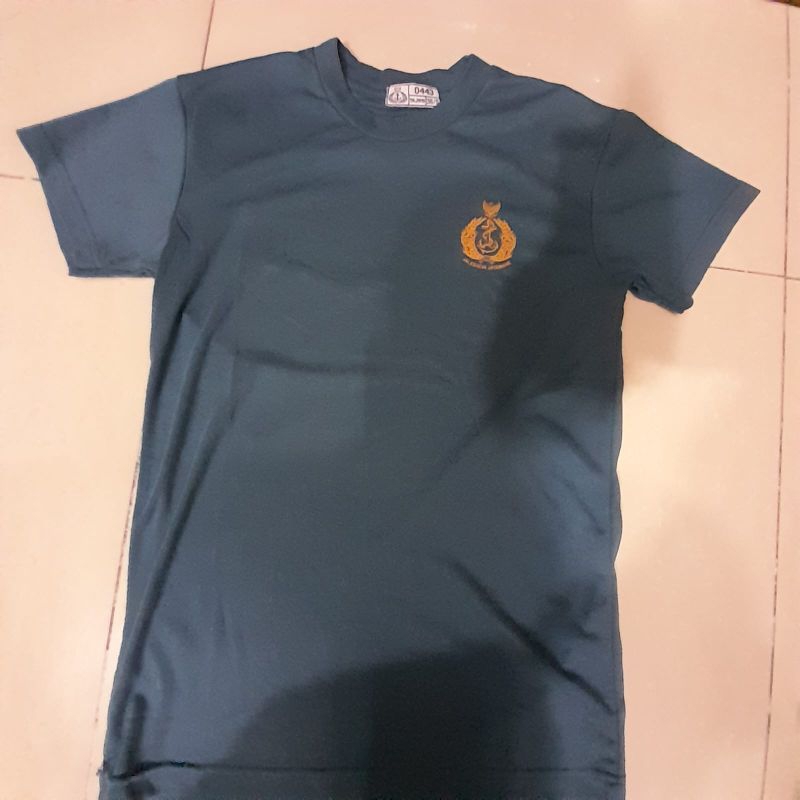 Kaos Jatah TNI AL ABU2 / Kaos dalem Jatah TNI AL
