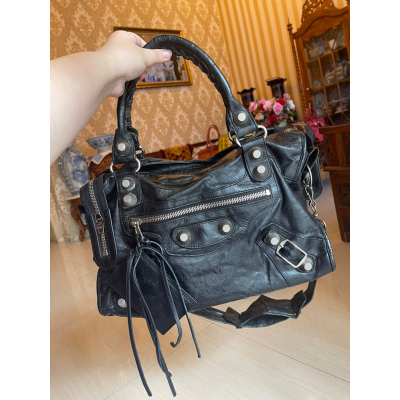 preloved tas balenciaga (lempo) ori black
