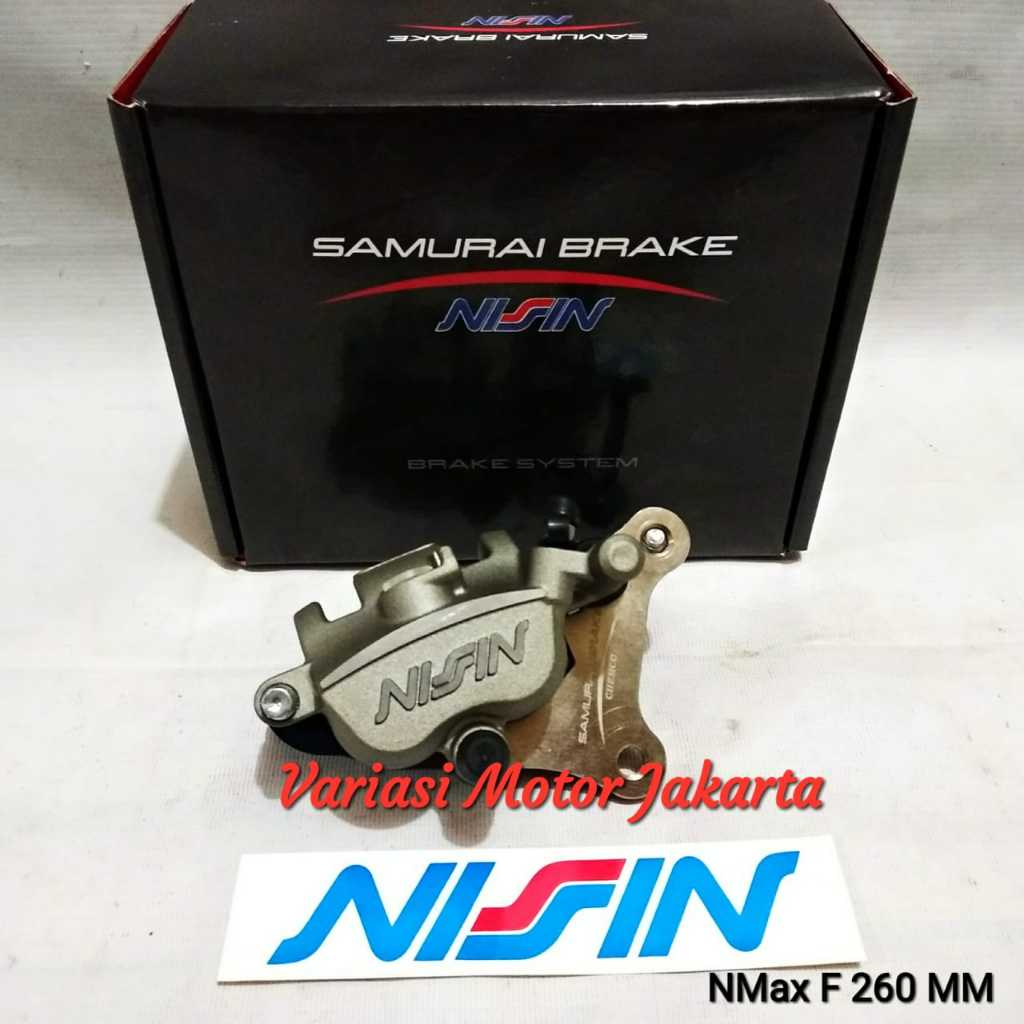 Kaliper Depan NMax 155 Aerox 155 260 Nissin Samurai 260 MM
