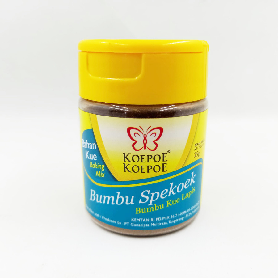 

BUMBU SPEKOEK Koepoe Koepoe Spiku Spekuk Bumbu Lapis Legit KupuKupu / Kupu (25gr)