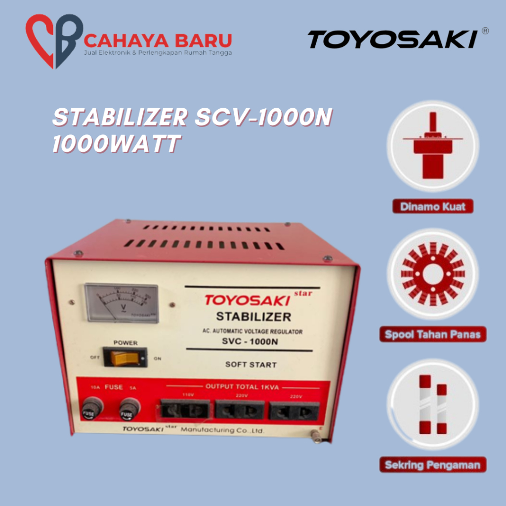 STABILIZER TOYOSAKI 1000WATT