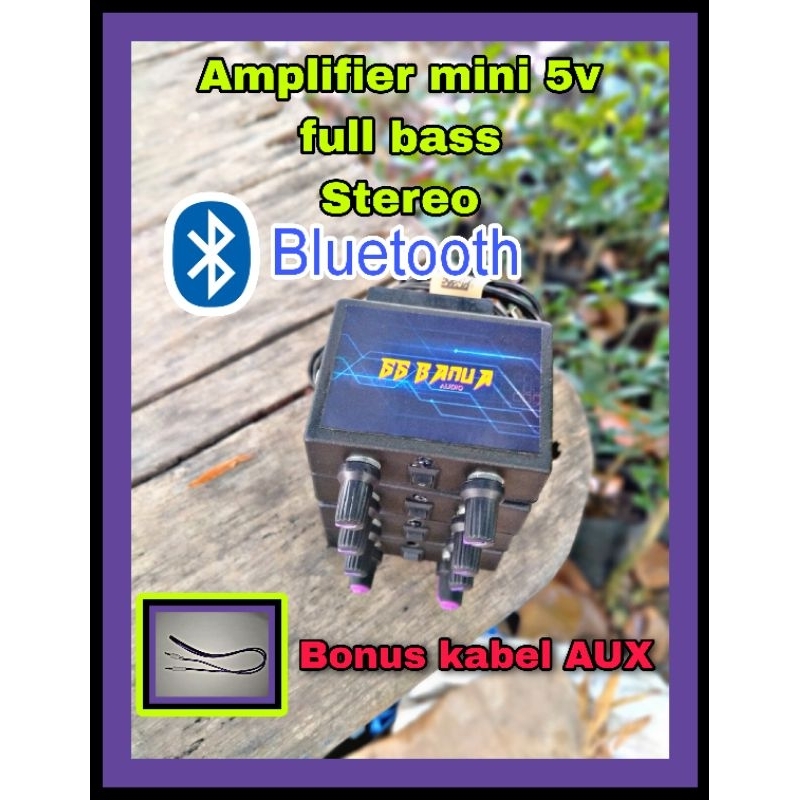 Ampli mini bluetooth 5v stereo