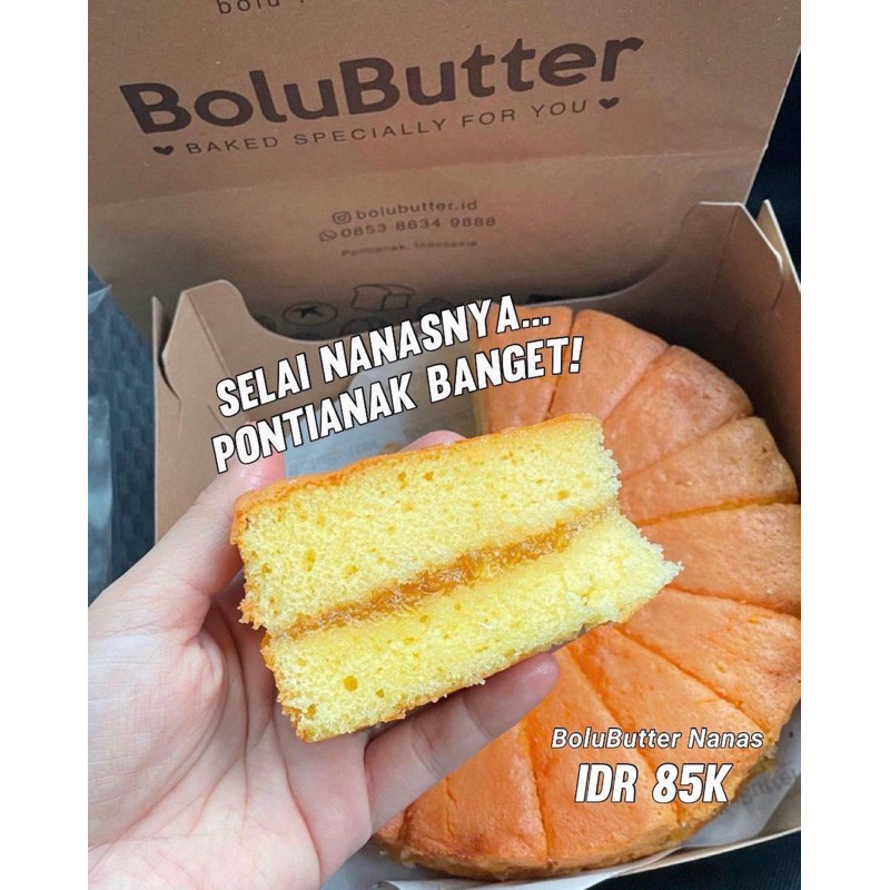 

Bolu Nanas Khas Pontianak