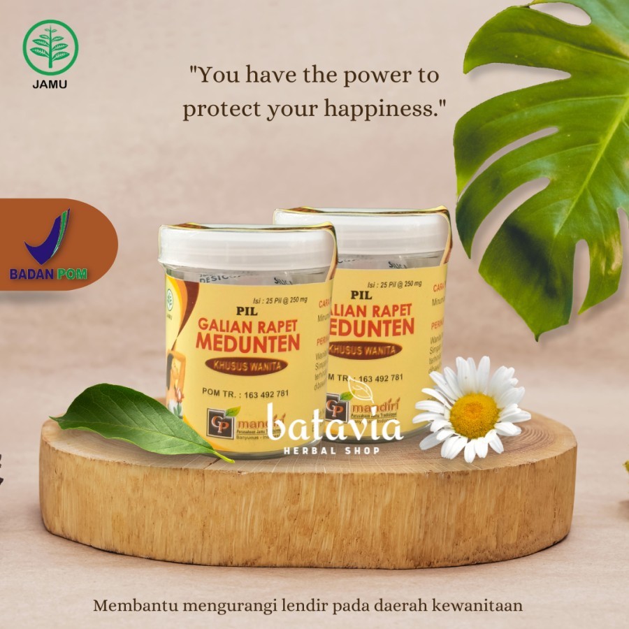 

Pil Galian Rapet Medunten Herbal Kewanitaan