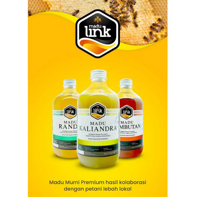 

Madu Asli LINK Kaliandra Randu dan Rambutan 650gr