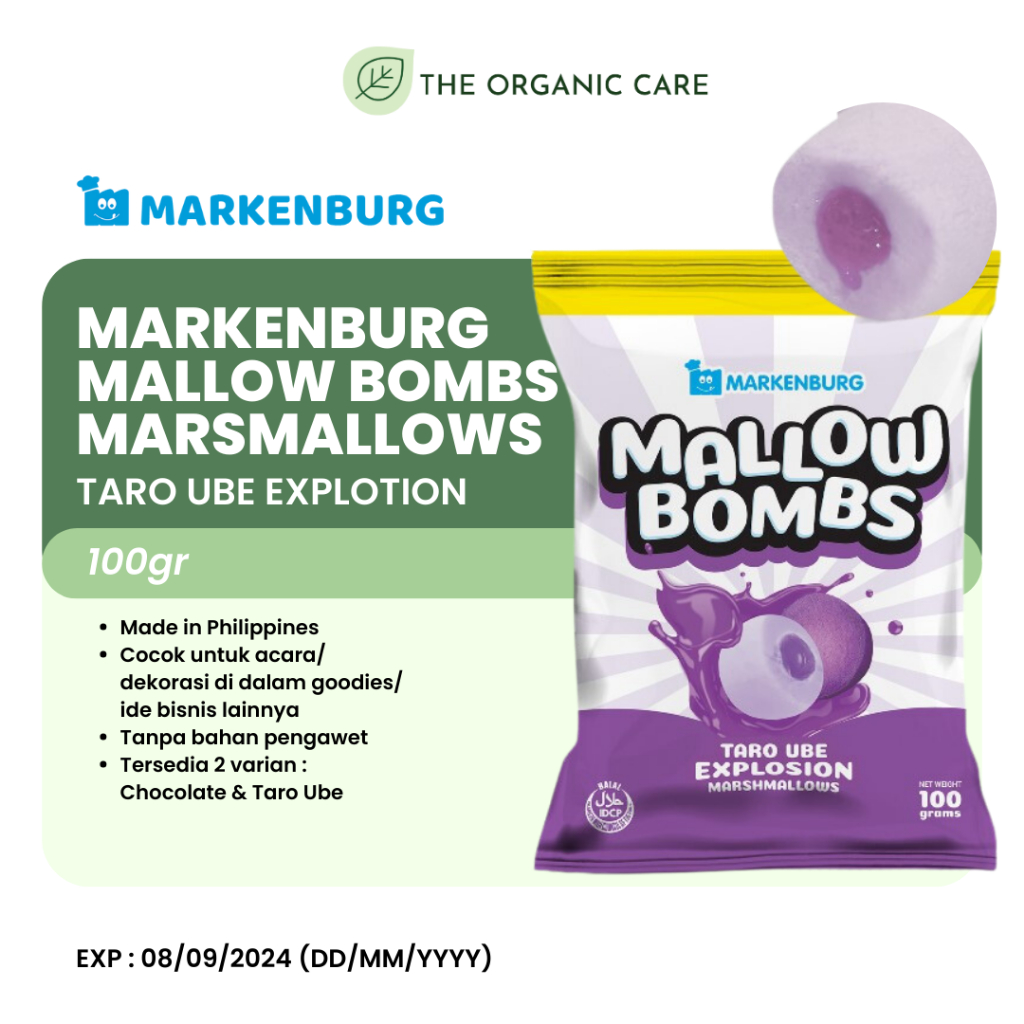

MARKENBURG - MARSHMALLOW MALLOW BOMBS EXPLOTION 100GR