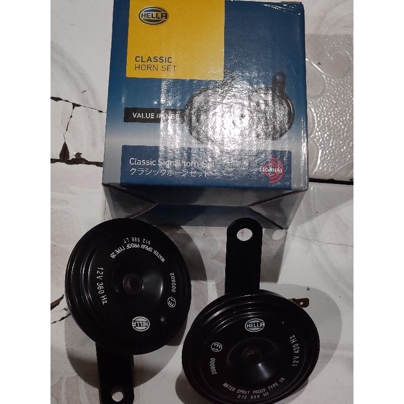 Klakson hella bulat / Klakson hella classic