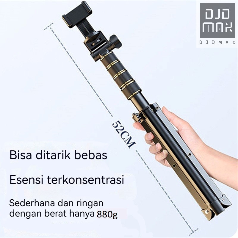DJDMax Tripod Handphone 2,1 Meter Besi Plus Mini ball head Holder/Tripod Hp Ring Light 2 Meter Live Streaming/Tripod 2,1 Meter/ Tripod HP 2,1 M - Tripod 2 Meter/ Tripod HP 2M Free Holder U - Tripod Kamera Free Holder U - Tripod Kamera / tripod free tas-4
