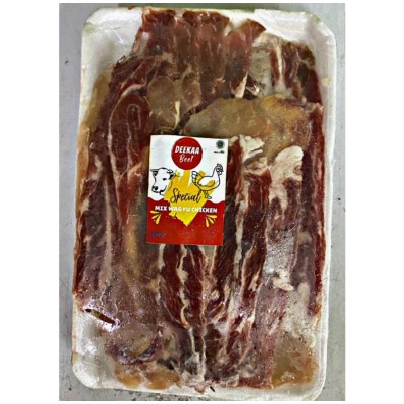 

Wagyu Chicken Mix Slice 500 gram