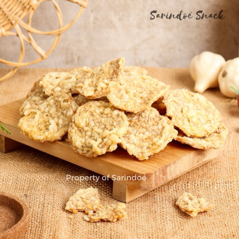 

Sarindoé Snack - KRP TEMPE KOTAK (100 gram)