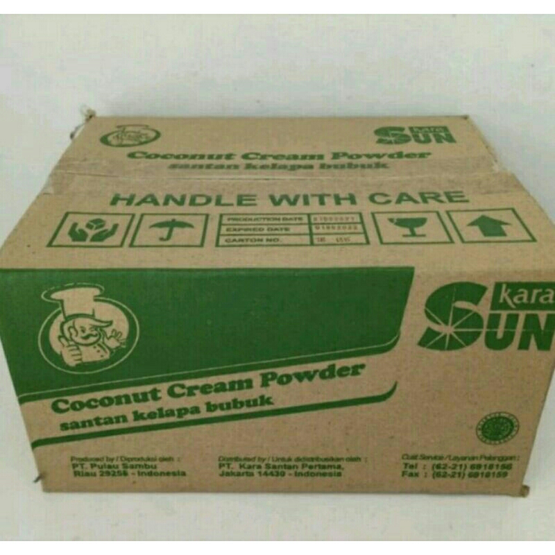 

SUN KARA BUBUK 20gr 1DUS ISI 60 SACHET- SUNKARA SANTAN KELAPA BUBUK(MARET 2026)