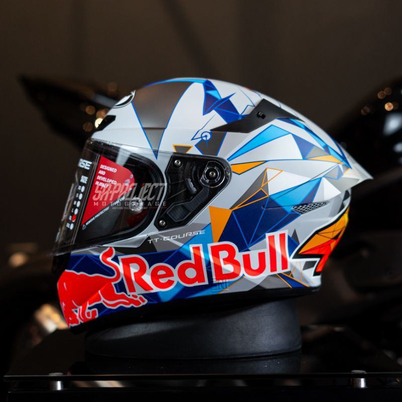 HELM KYT TT Course Pol Espargaro 2021 DOF repaint HELM KYT FULL FACE