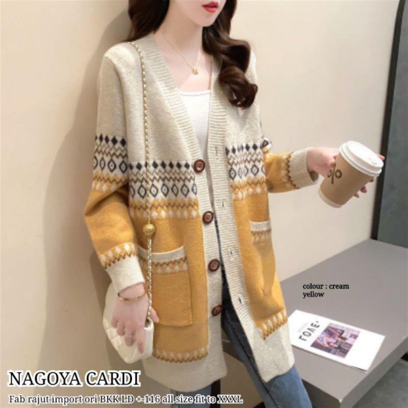 /bajugantistore /Nagoya Cardigan /Cardigan Rajut /Cardigan Import /Cardigan Bangkok /Rajut