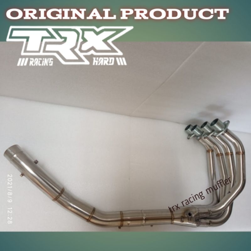 header leheran kawazaki zx25r zx250r zx636 zx10r ori trx racing full bending bisa kolong dan samping