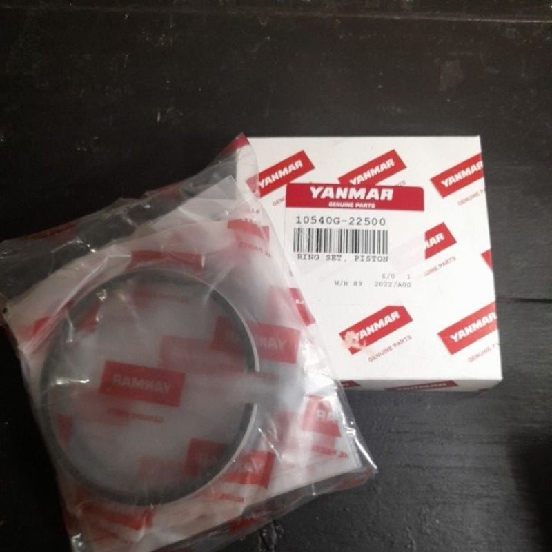 TF75 TF85 RING SEHER PISTON SET MESIN DIESEL YANMAR TF 75 TF 85 ORI ASLI ORIGINAL