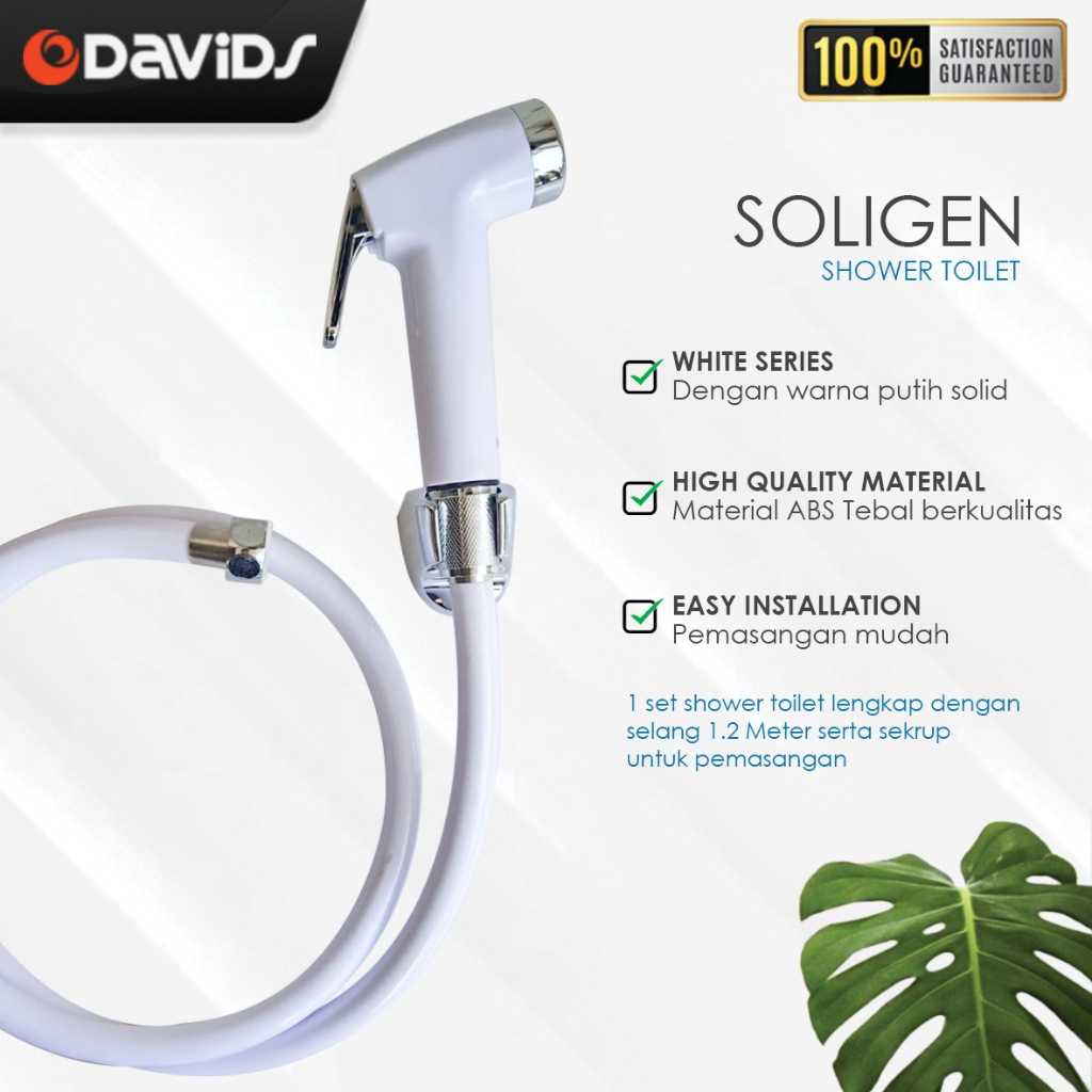 Jet Shower Toilet Closet Duduk Sower Wc Cebok Bidet Kloset Soligen