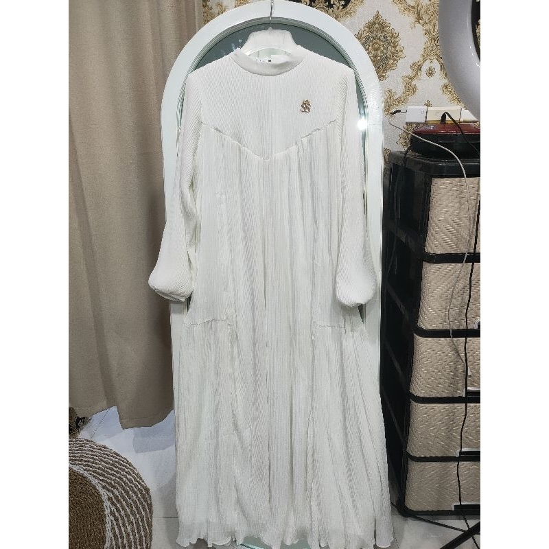 GAMIS PRISKET POLOS BY SHELLA SAUKIA