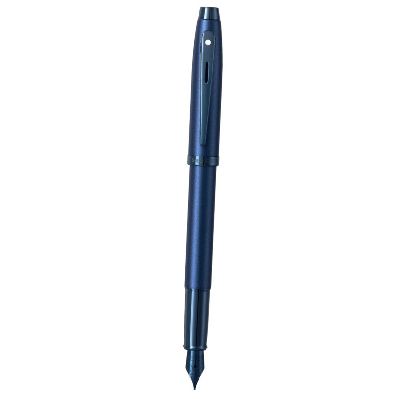 

Sheaffer® SGC 100 Satin Blue With PVD Blue Trim Fountain Pen