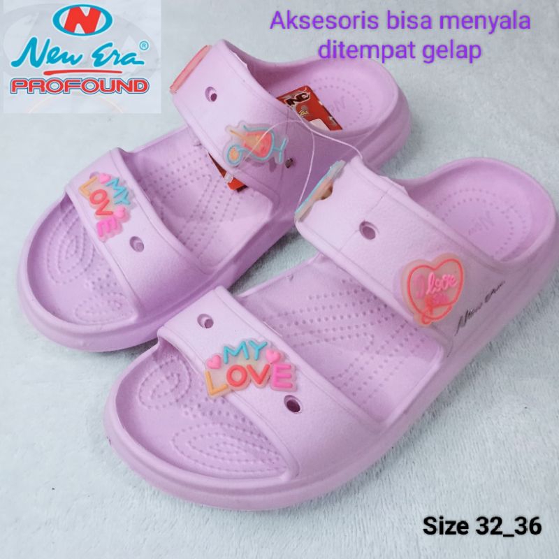 Sandal anak wanita cantik  New Era Profound 32_36