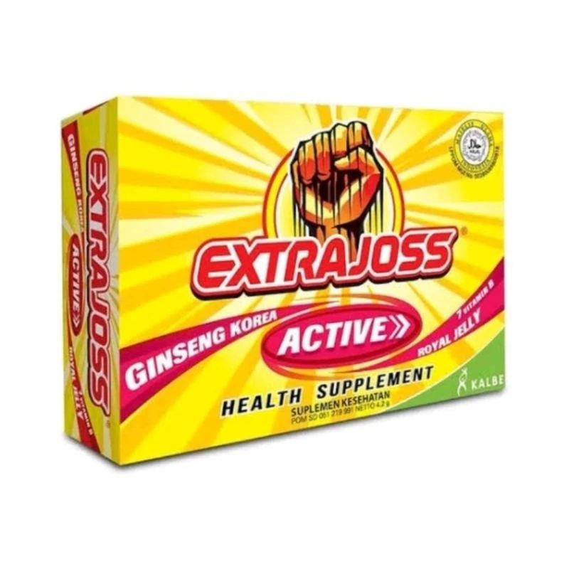 

Extrajoss Ginseng Korea Active Royal Jelly 1 Box isi 12pcs