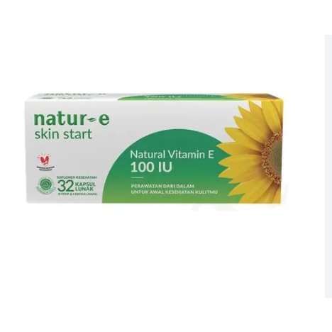 Natur-E 100 iu isi 32 kapsul -Vitamin E-Penyubur Kandungan- Antiaging