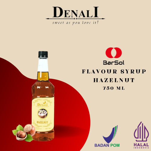 

Denali Syrup Hazelnut 750 Ml - Barsol Indonesia