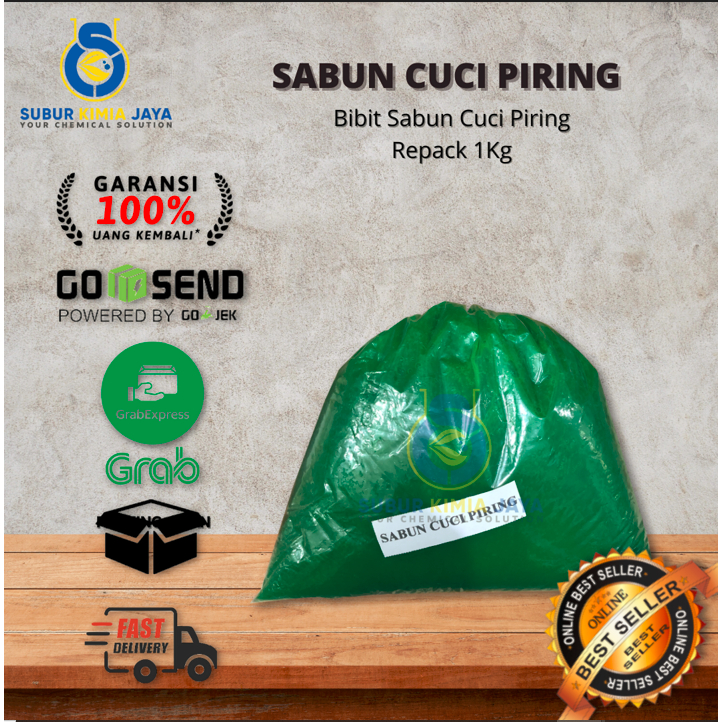 

Bibit Sabun Cuci Piring / Dish Wash Concentrate Lemon 1 Kg Premium