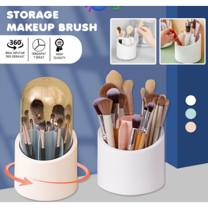 Tempat Brush Make Up Estetik / Tempat Brush Make Up Model Putar