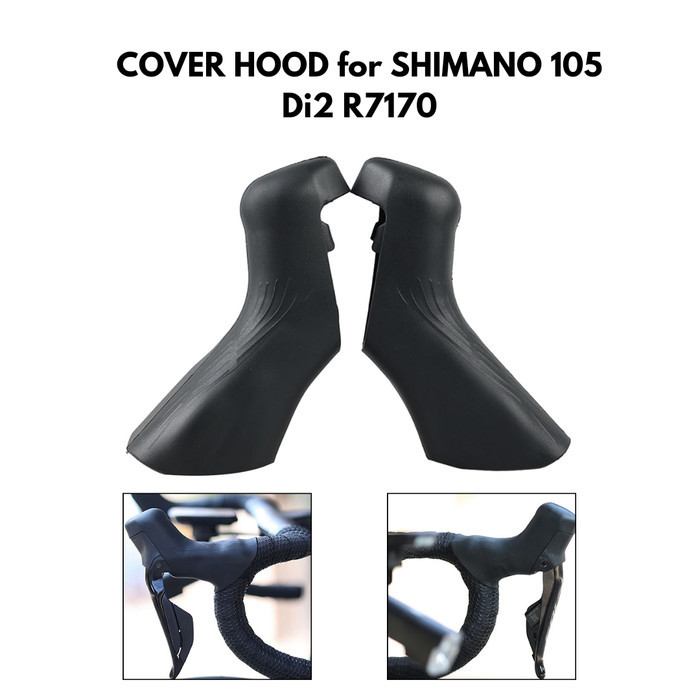 Cover Hood Silikon for Shimano 105 Di2 R7170 Penutup Brifter Sepeda RB - Bracket Covers Shifter RB