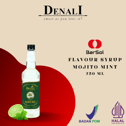 

Denali Syrup Mojito Mint 750 Ml - Barsol Indonesia