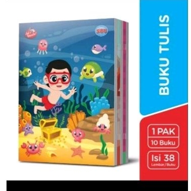 

bib buku tulis sidu 38 lembar 1 pack