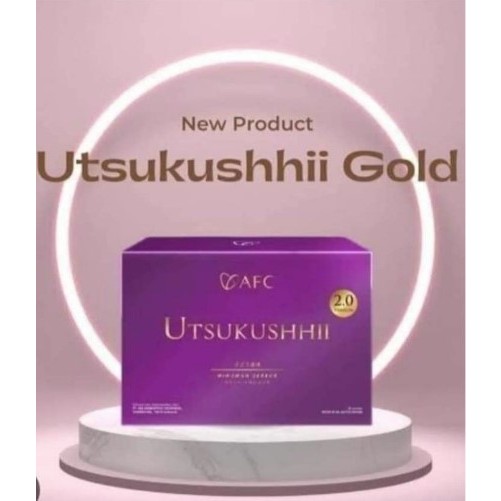 UTSUKUSHHII GOLD AFC ASLI