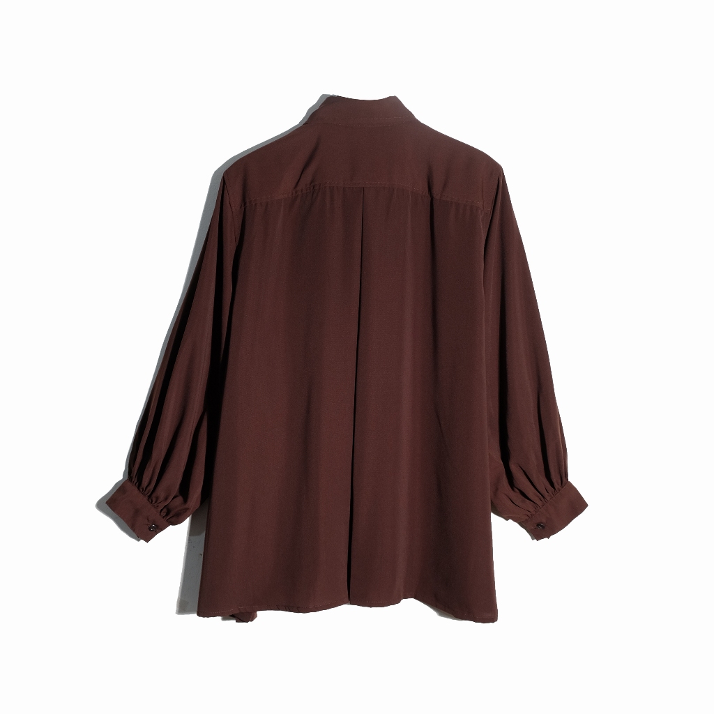 Rashawl Lausanne Oversized Pleated Shirt