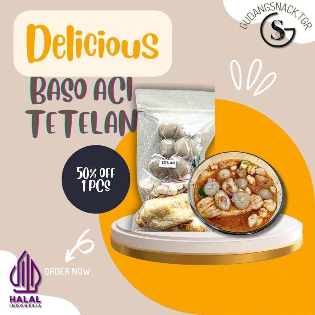 

BASO ACI TETELAN 1 PCS HOTPOT INSTAN FOOD KALDU Makanan Pedas