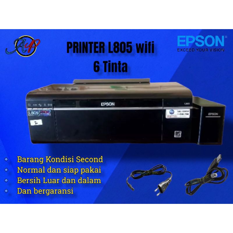 PRINTER EPSON L805 Wifi (6 Tinta)