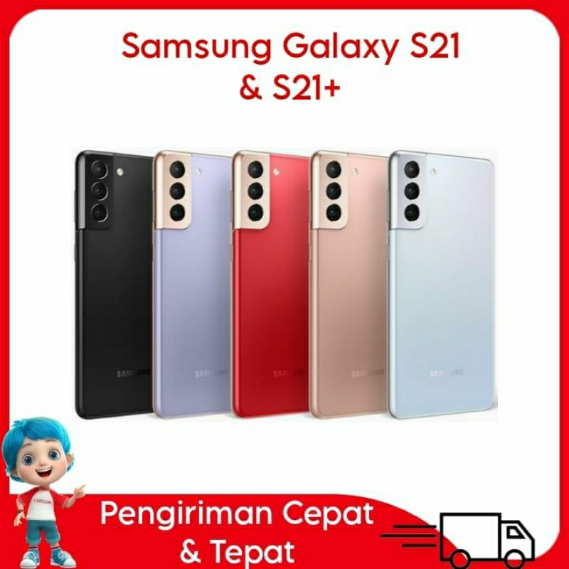 Samsung Galaxy S21 5G & Samsung S21+ 5G Handphone 5G 8/256GB 8/128GB Second Mulus Free AirPods Pro