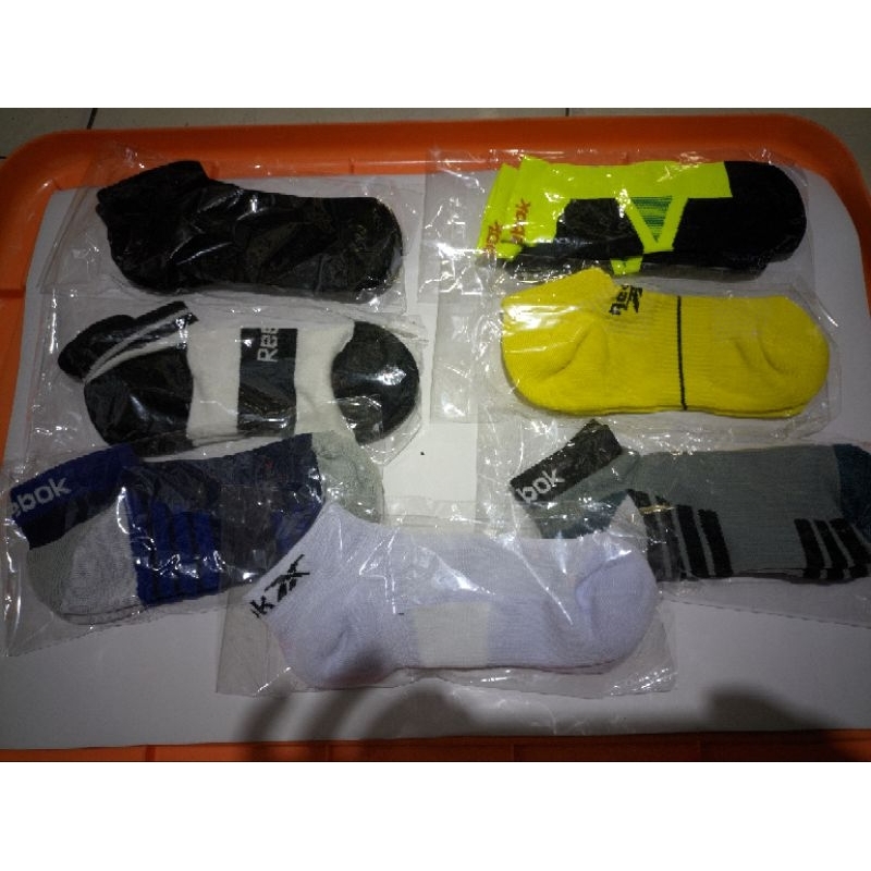 kaos kaki reebok asli / kaos kaki pendek / kaos kaki reebok pendek / kaos kaki all size / kaos kaki 