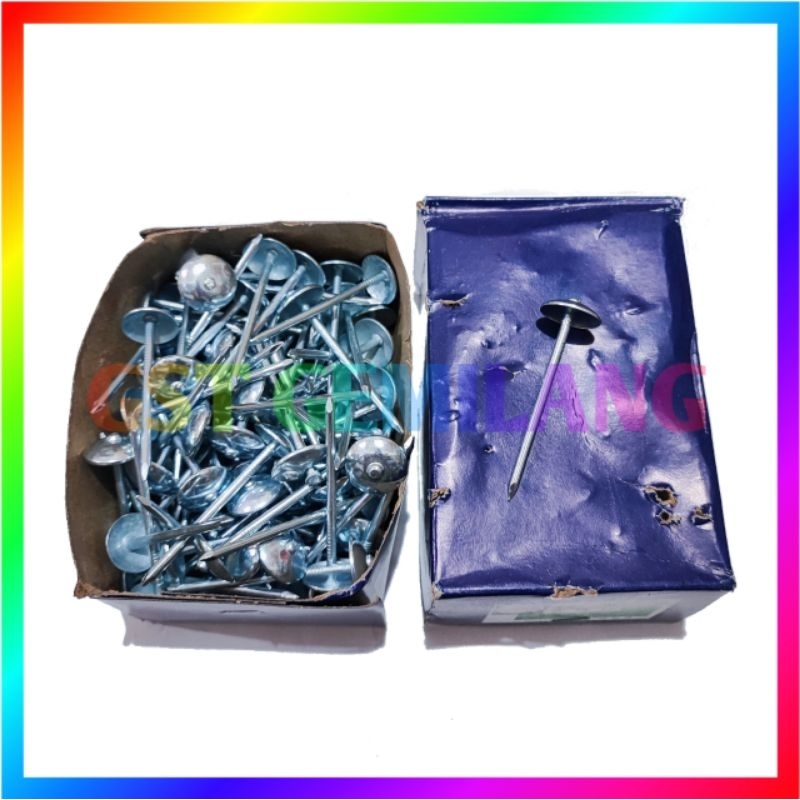 

PAKU SENG 2 INCI 2.5 INCI ULIR ROOFING NAILS PAKU PAYUNG