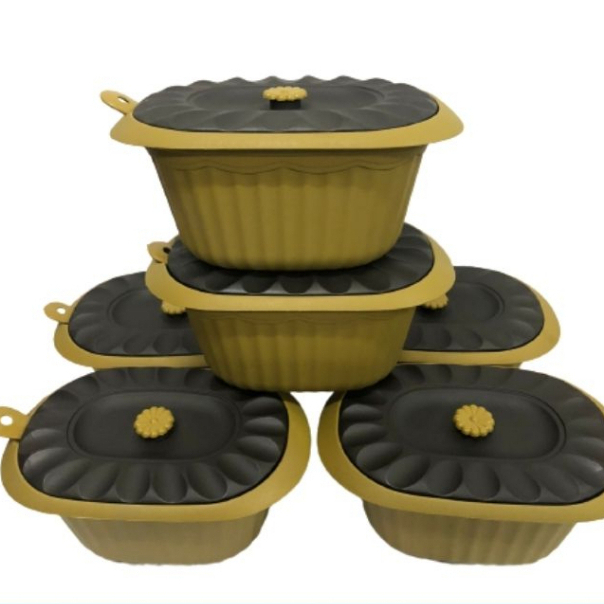 Wadah Nasi/Tempat Sayur/Basi Susan FREE CENTONG Wadah Set Prasmanan Tempat Sayur