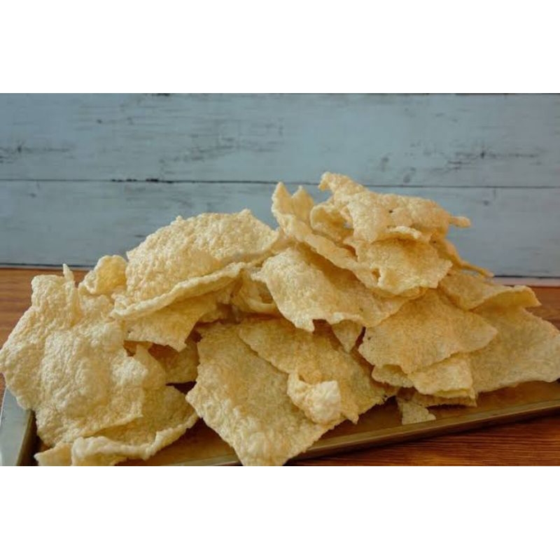 

Lempeng Kerupuk Gendar Bu Ning Krupuk Hemat Kemasan 1Kg / 1000gr