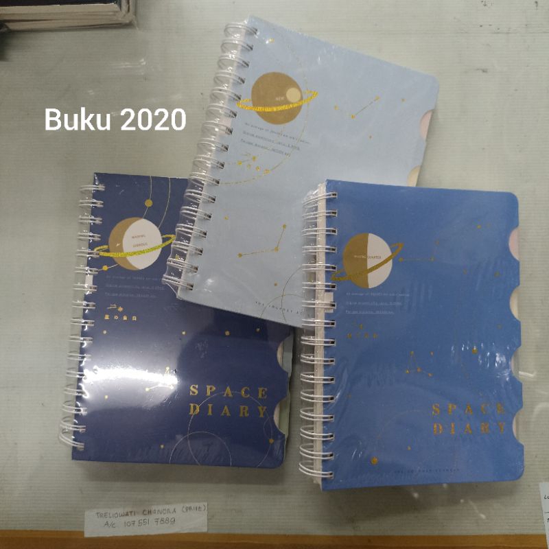 

Buku Tulis Ring Notebook A5 / Buku Catatan Sekolah Ring Buku Spiral A5 - 2020 - 4