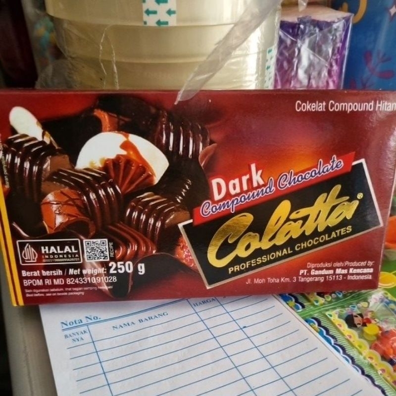 

colatta dark 250 gr