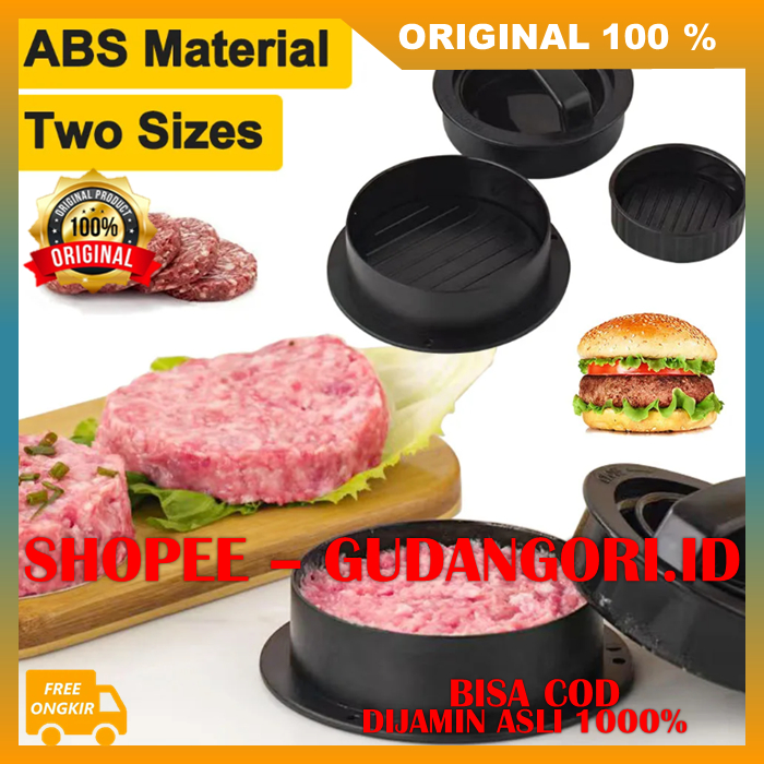 Alat Press Daging Hamburger Praktis Alat Cetak Daging Hamburger Cetakan Daging Burger ORIGINAL