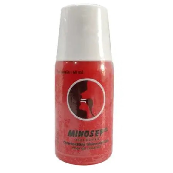 MINOSEP KUMUR 60 ML MINOSEP OBAT KUMUR SARIAWAN MINOSEP KUMUR