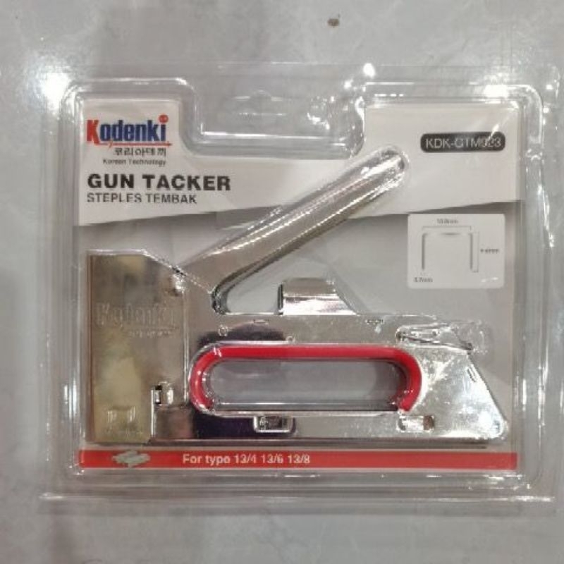 

steples tembak R23 kodenki/gun tacker R23 kodenki