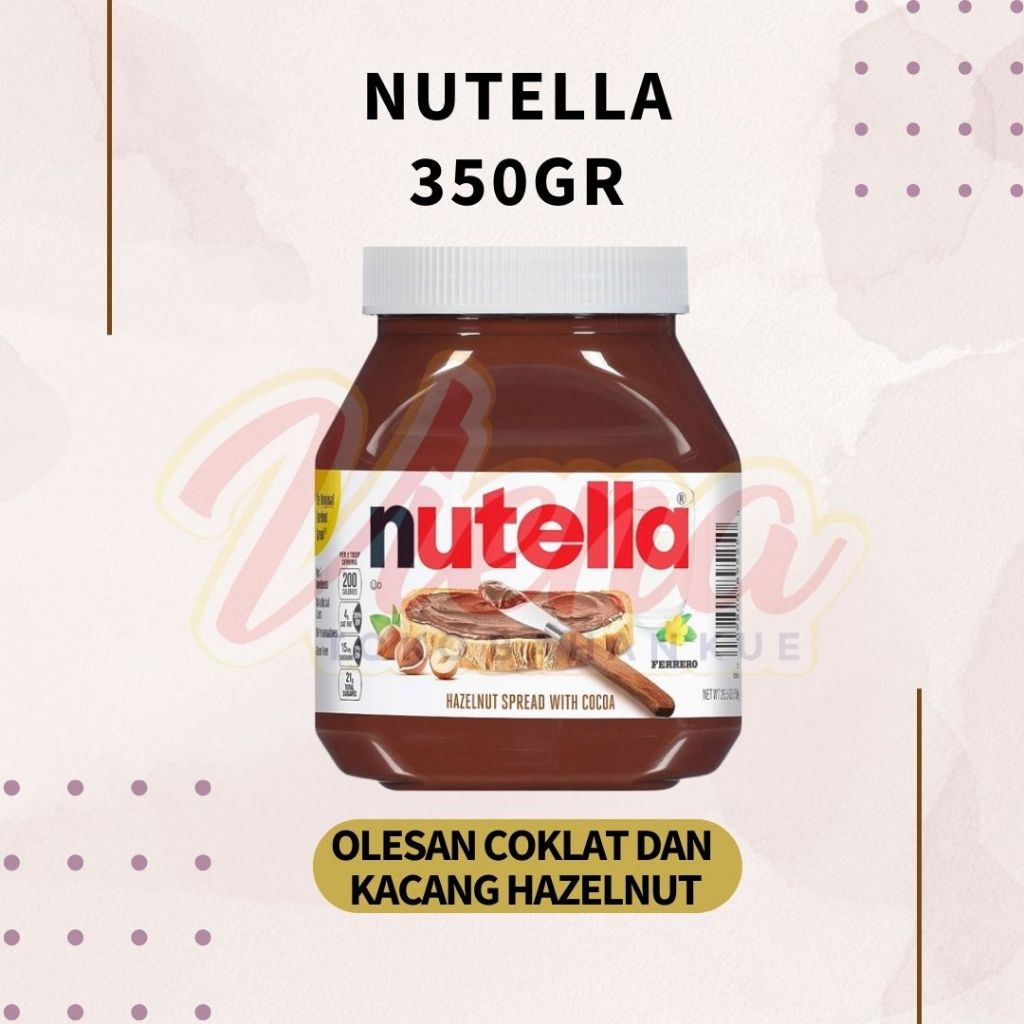 

Nutella 350gr / Selai Coklat Dan Kacang Hazelnut