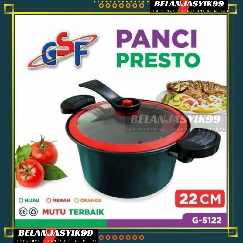 PANCI PRESTO GSF G-5122 / PRESTO GSF G 5122 / PANCI PRESTO VIRAL 22CM GSF G-5122 / PANCI PRESTO TOTI