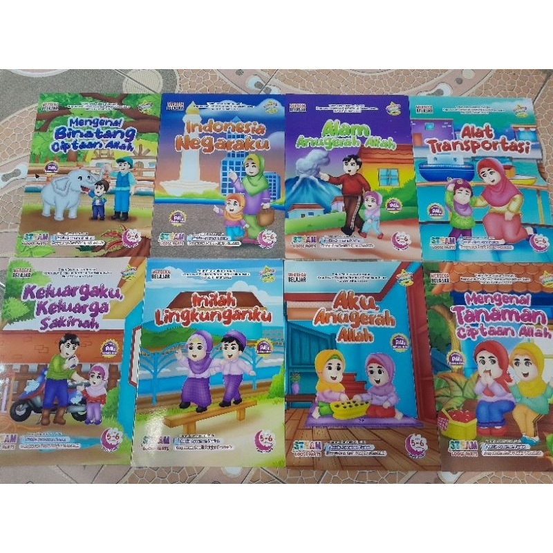 BUKU PAKET BINTANG KECIL KURIKULUM MERDEKA TK/RA